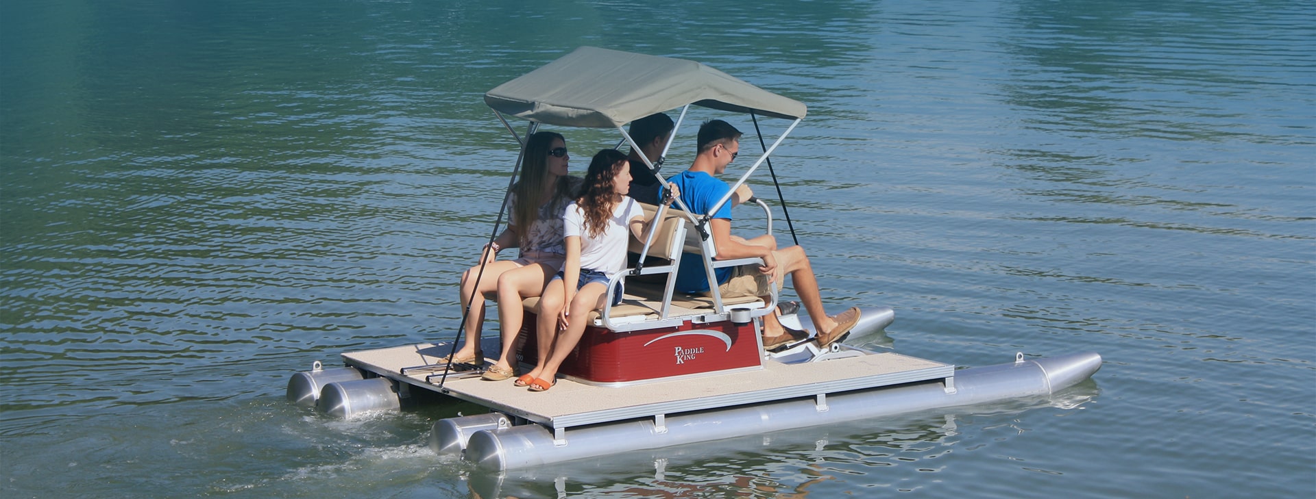 Sporty Mini Pontoon Boats With Accessories For Leisure 